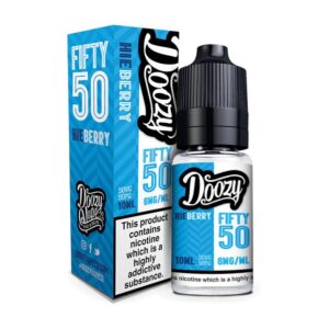 HIEBERRY 10ML E LIQUID DOOZY 50/50 PACK OF 10