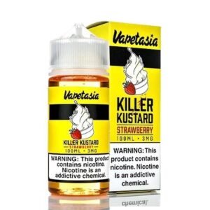 KILLER KUSTARD STRAWBERRY 100ML E LIQUID VAPETASIA SALE