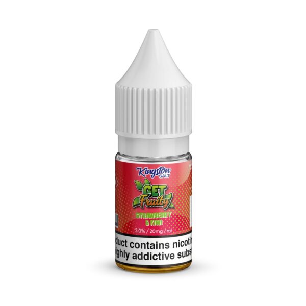 STRAWBERRY & KIWI (GET FRUITY) 10ML NIC SALT KINGSTON