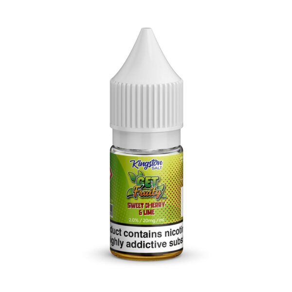 SWEET CHERRY & LIME (GET FRUITY) 10ML NIC SALT KINGSTON