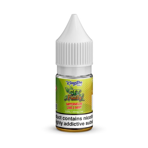 WATERMELON LIME & MINT (GET FRUITY) 10ML NIC SALT KINGSTON