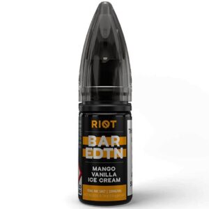 MANGO VANILLA ICE CREAM BAR EDTN 10ML NIC SALT RIOT SQUAD
