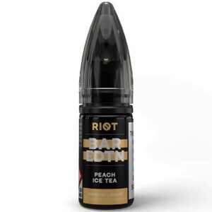 PEACH ICE TEA BAR EDTN 10ML NIC SALT RIOT SQUAD