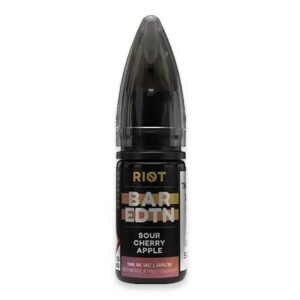 SOUR CHERRY APPLE BAR EDTN 10ML NIC SALT RIOT SQUAD