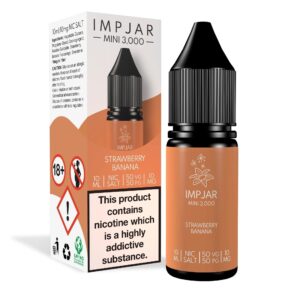 STRAWBERRY BANANA 10ML NIC SALT IMP JAR