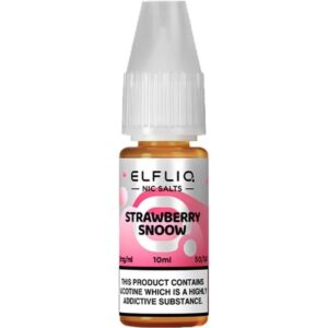 STRAWBERRY SNOOW 10ML NIC SALT ELFLIQ BY ELFBAR