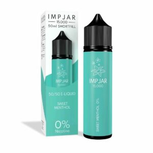 SWEET MENTHOL 50ML E LIQUID IMP JAR