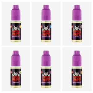 VAMPIRE VAPE E LIQUID 10 X 10ML = 100ML