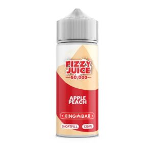 APPLE PEACH 100ML E LIQUID FIZZY JUICE 50000