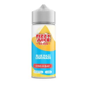 BLUE RAZZ LEMONADE 100ML E LIQUID FIZZY JUICE 50000