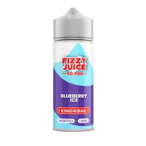 BLUEBERRY ICE 100ML E LIQUID FIZZY JUICE 50000