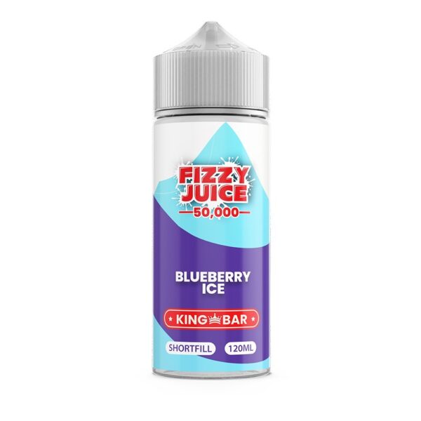 BLUEBERRY ICE 100ML E LIQUID FIZZY JUICE 50000