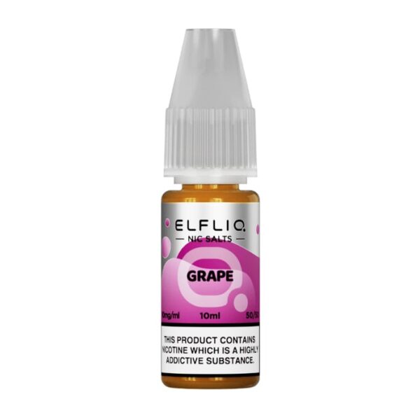 GRAPE 10ML NIC SALT ELFLIQ BY ELFBAR