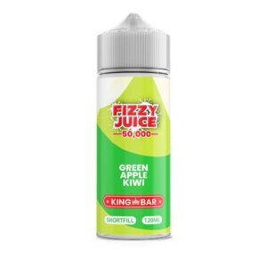 GREEN APPLE KIWI 100ML E LIQUID FIZZY JUICE 50000