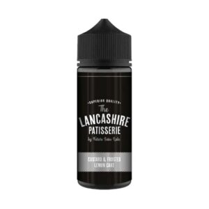 CUSTARD & FROSTED LEMON CAKE 100ML E LIQUID THE LANCASHIRE PATISSERIE