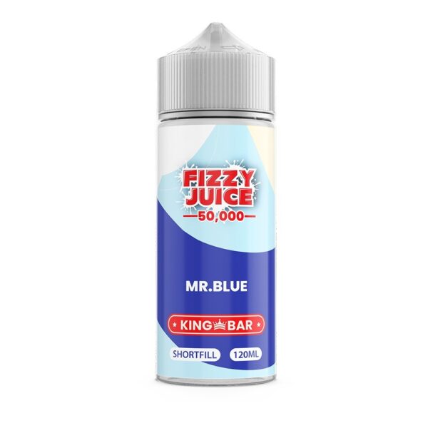 MR BLUE 100ML E LIQUID FIZZY JUICE 50000