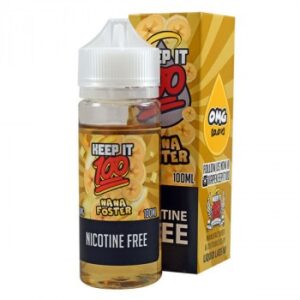 NANA FOSTER 100ML E-LIQUID KEEP IT 100
