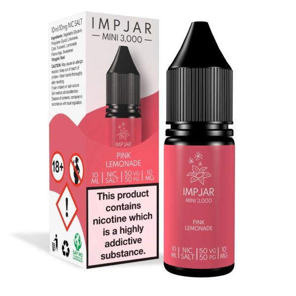 PINK LEMONADE 10ML NIC SALT IMP JAR