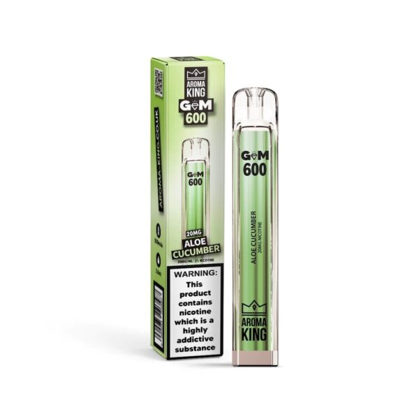AROMA KING GEM 600 DISPOSABLE VAPE KIT 20MG EXP - Image 29