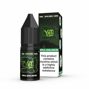 APPLE AVALANCHE BAR SALTS 10ML NIC SALT YETI 3K
