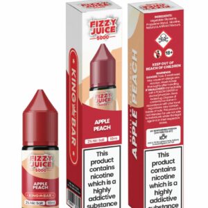 APPLE PEACH 10ML NIC SALT FIZZY JUICE 5000
