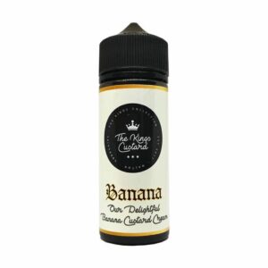 BANANA 100ML E LIQUID THE KINGS CUSTARD