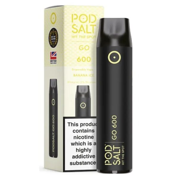 POD SALT GO 600 DISPOSABLE DEVICE VAPE 20MG - Image 4