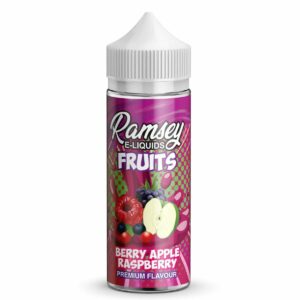 BERRY APPLE RASPBERRY FRUITS 100ML E LIQUID RAMSEY
