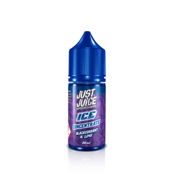 BLACKCURRANT & LIME 30ML CONCENTRATE JUST JUICE ICE