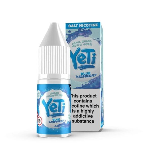 BLUE RASPBERRY 10ML NIC SALT YETI