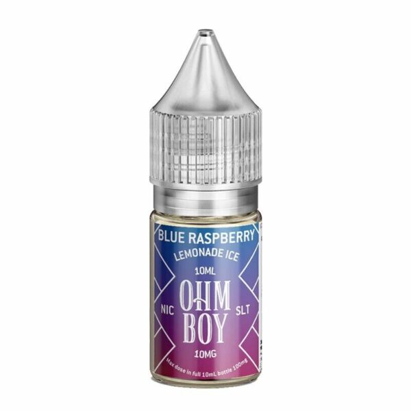 BLUE RASPBERRY LEMONADE ICE 10ML NIC SALT OHM BOY