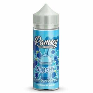 BLUE RASPBERRY SLUSHY 100ML E LIQUID RAMSEY