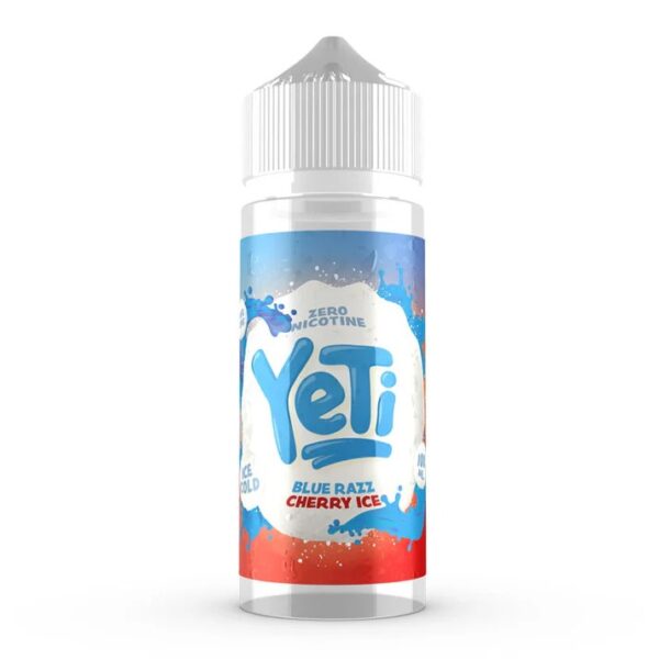 BLUE RAZZ CHERRY ICE 100ML E LIQUID YETI