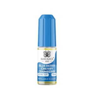 BLUEBERRY CHERRY CRANBERRY 10ML NIC SALT BAR JUICE 5000