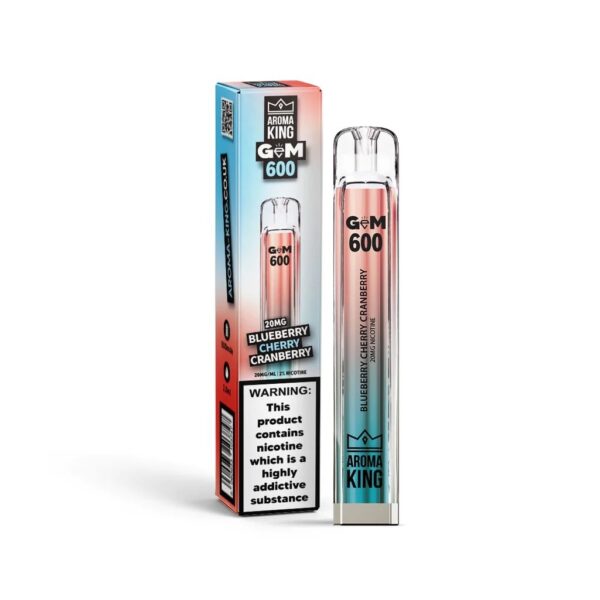 AROMA KING GEM 600 DISPOSABLE VAPE KIT 20MG EXP - Image 24