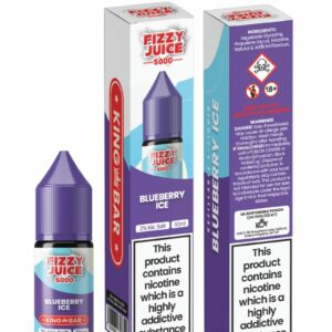 BLUEBERRY ICE 10ML NIC SALT FIZZY JUICE 5000