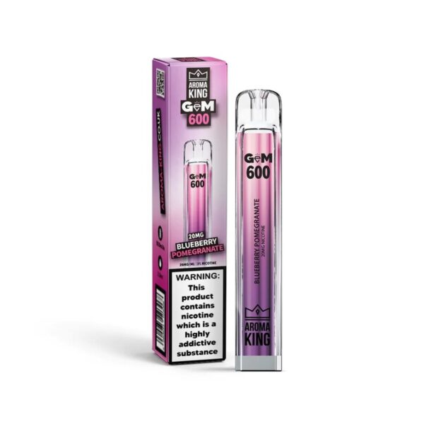 AROMA KING GEM 600 DISPOSABLE VAPE KIT 20MG EXP - Image 23
