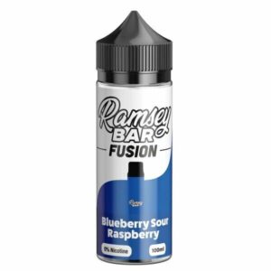 BLUEBERRY SOUR RASPBERRY BAR FUSION 100ML E LIQUID RAMSEY