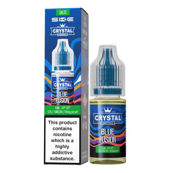 BLUE FUSION 10ML NIC SALT SKE CRYSTAL ORIGINAL