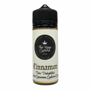 CINNAMON 100ML E LIQUID THE KINGS CUSTARD
