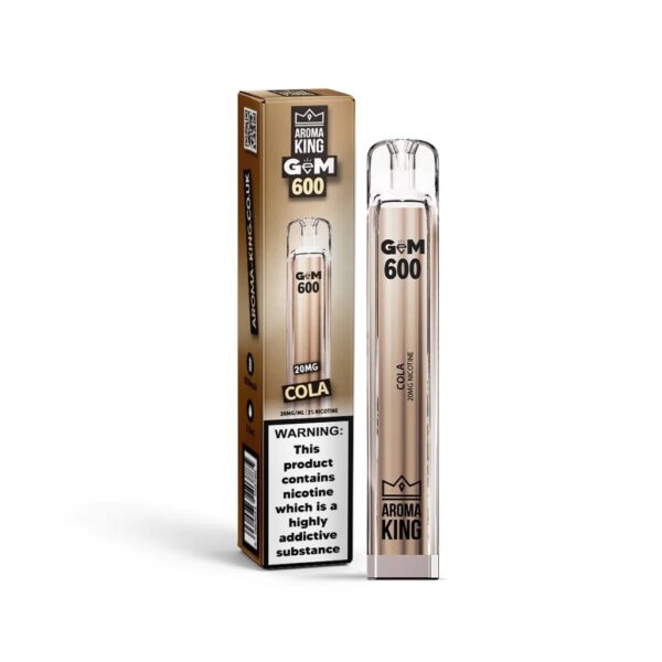 AROMA KING GEM 600 DISPOSABLE VAPE KIT 20MG EXP - Image 19