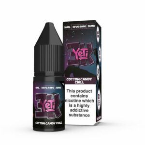 COTTON CANDY CHILL BAR SALTS 10ML NIC SALT YETI 3K