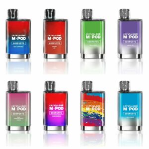 CRYSTAL ONE M POD 600 DISPOSABLE VAPE KIT 20MG
