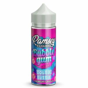 DOUBLE BUBBLE BUBBLEGUM 100ML E LIQUID RAMSEY