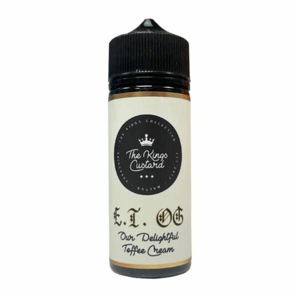 E.T. OG 100ML E LIQUID THE KINGS CUSTARD