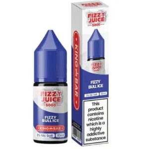 FIZZY BULL ICE 10ML NIC SALT FIZZY JUICE 5000