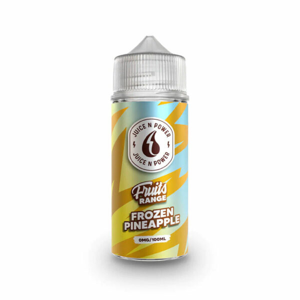 FROZEN PINEAPPLE FRUITS 100ML E LIQUID JUICE N POWER