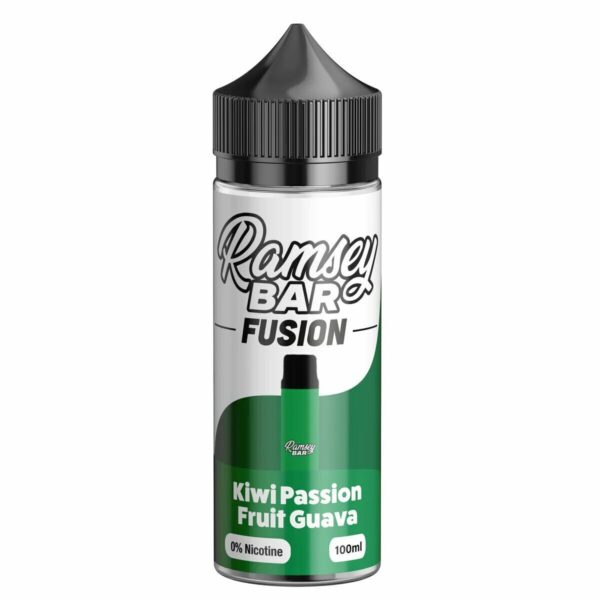 KIWI PASSION FRUIT GUAVA BAR FUSION 100ML E LIQUID RAMSEY