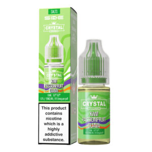 KIWI PASSION FRUIT GUAVA 10ML NIC SALT SKE CRYSTAL ORIGINAL