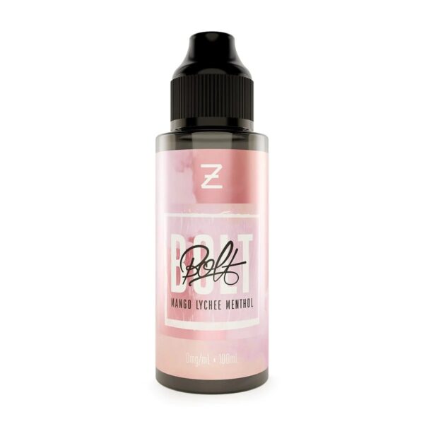 MANGO LYCHEE MENTHOL 100ML E LIQUID BOLT BY ZEUS JUICE